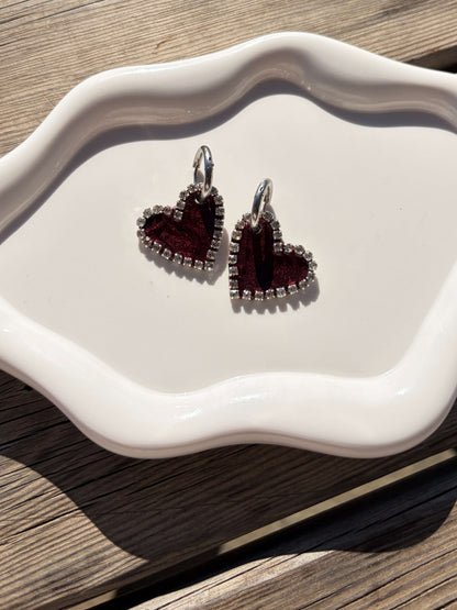 Caravanas Corazón Shiny 1